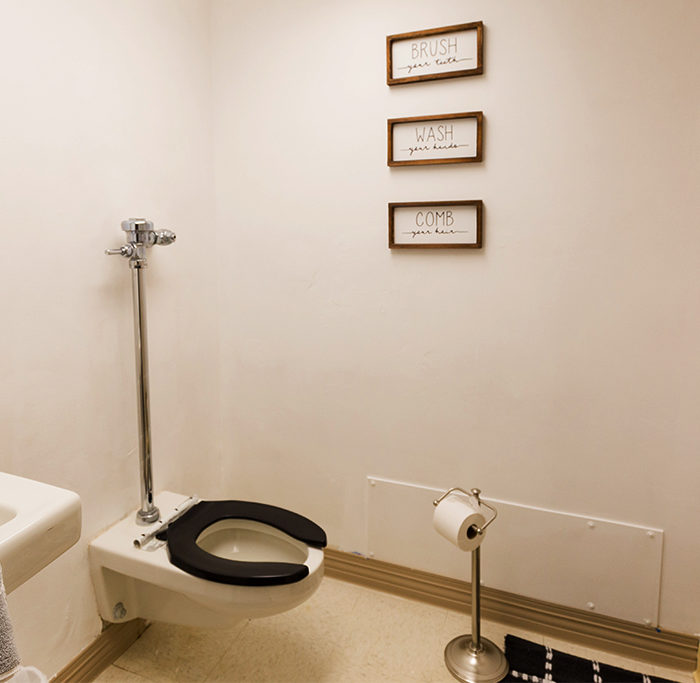 Bathroom at Fiddler's Green-Independent Living in Corunna, Michigan