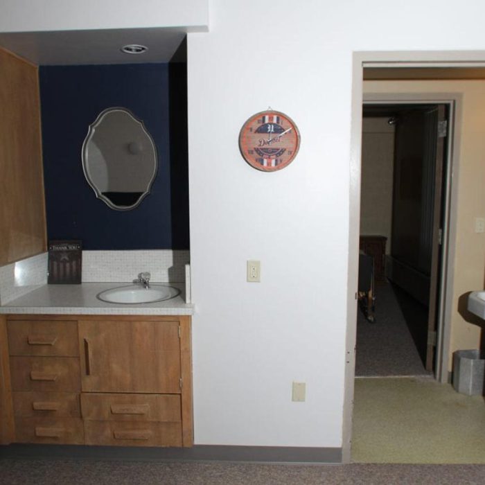 Shared Bathroom at Fiddler's Green-Senior Living in Bad Axe, Michigan