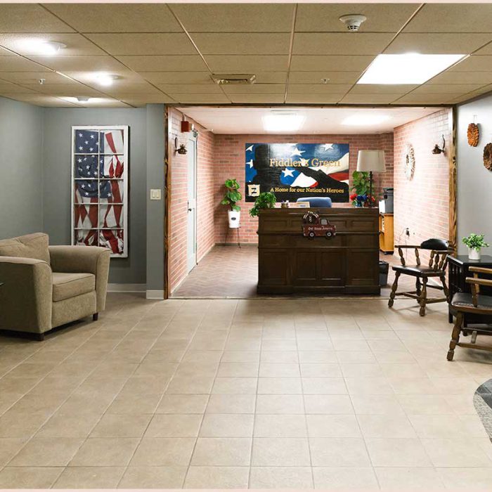 Interior-Entrance at Fiddlers Green-Independent Living in Corunna, Michigan
