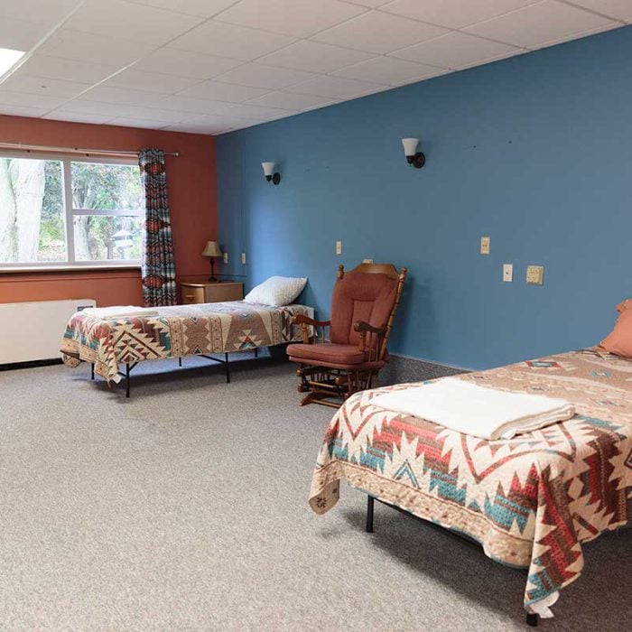Interior-Shared Bedroom at Fiddlers Green-Independent Living in Corunna, Michigan