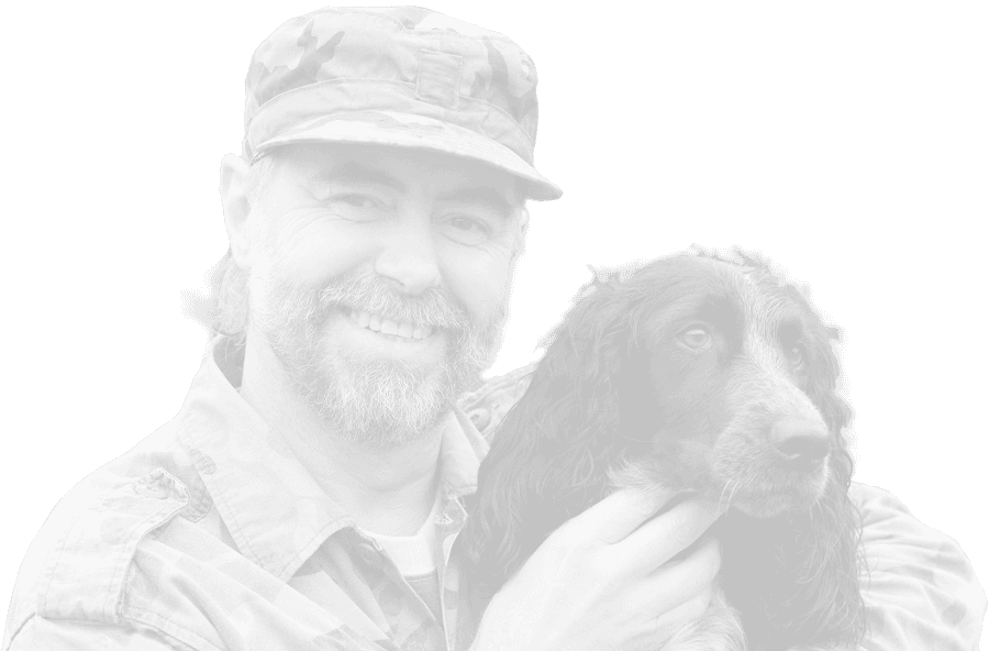 Veteran with Dog